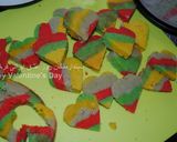 A picture of step 17 of Rainbow cake.