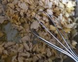 Foto del paso 2 de la receta: Torrejitas de pollo y espinaca