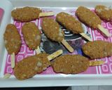 A picture of step 1 of Corn kabab.