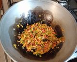 Foto del paso 3 de la receta: Zapallitos rellenos vegetarianos