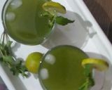 A picture of step 4 of Mint Sharbat.