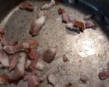 A picture of step 1 of Bacon Chili Cheesedog Casserole.