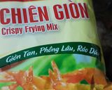 Hình bước làm 2 của món Cua lột chiên xù