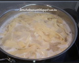 Foto del paso 8 de la receta: Pasta fresca: Fettuccine (sin máquina)