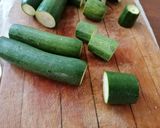 Foto del passaggio 1 della ricetta Cilindrotti di zucchine