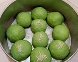 Foto langkah ke 4 dari resep Roti sobek pandan tanpa ulen.