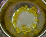A picture of step 1 of Pineapple Kesari (Pineapple Sheera).