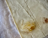 Foto del paso 1 de la receta: Croissant de hojaldre relleno de cabello de ángel (en airfryer)