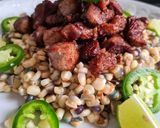 Foto del paso 8 de la receta: Esquites de comal con chicharrón de New York steak