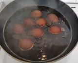 Foto langkah ke 3 dari resep Chinese Tea Eggs.