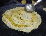 A picture of step 3 of Thepla Recipe.