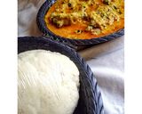 A picture of step 5 of Egusi soup.