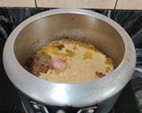 A picture of step 5 of NUTRI KEEMA MASALA with CURD...