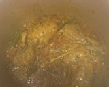 A picture of step 8 of Mutton leg shanks biriyani.