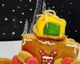 ক্রিসমাস ক্যুকিজ ট্রেন (christmas cookies train recipe in Bengali) রেসিপি ধাপ - 13 ছবি
