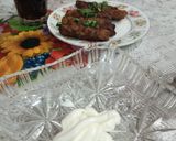 A picture of step 2 of Seekh kabab.