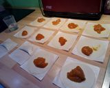 Foto del paso 1 de la receta: Empanadillas dulces (obleas)