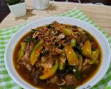 Foto langkah ke 8 dari resep Tetelan Sapi & Tomat Ijo Masak Kecap Pedas.
