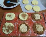 A picture of step 14 of Mini Zuccotto with Coffee Frosting and Meringue.