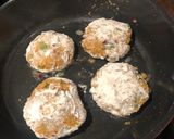 A picture of step 6 of Chickpea burgers.