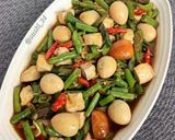 Foto langkah ke 6 dari resep Tumis Buncis Telur Puyuh Kecap.