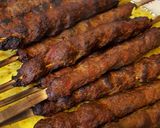 A picture of step 3 of Turkish Adana Kebab.