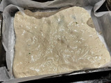 Focaccia rellena ajo y perejil