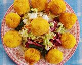 A picture of step 3 of Couscous & Cannellini Bean Patties.