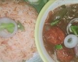 A picture of step 4 of Gravy manchurian.