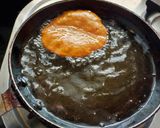 A picture of step 3 of Gujarati Malpua / Wheat flour and jaggery malpua.