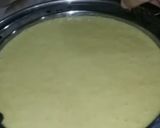 A picture of step 6 of Besan dhokla.