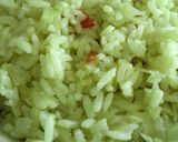 A picture of step 5 of Fried Cabbage Rice.