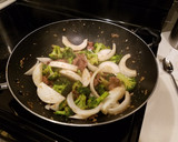 A picture of step 6 of Beef and Broccoli.