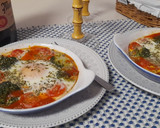 Foto del paso 4 de la receta: Huevos a la flamenca con brócoli