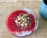 Une image de l'étape 3 de Perlé coulis de fruits frais /Fraises-Myrtilles.