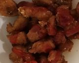 A picture of step 5 of Sweet and Sour Chicken with Sesame.
