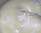 A picture of step 3 of Homemade mozzarella cheese.
