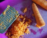 A picture of step 1 of Carrot Aloo Paratha.