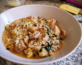 Foto del paso 8 de la receta: Arroz caldoso con Calamar, Atún y Acelgas