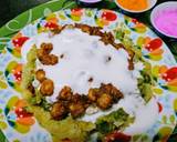 Aloo Matar Tikki Chole Chaat recipe step 5 photo