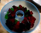 Foto langkah ke 2 dari resep Puding Mozaik Susu.