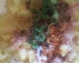 A picture of step 3 of Potato and chicken kabab.