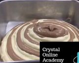 A picture of step 7 of Marble Cake.