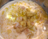 Foto del paso 5 de la receta: Quiche de gambas, puerros y calabacín