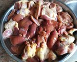 Foto langkah ke 1 dari resep Asam, pedas, manis Hati ampela Ayam.