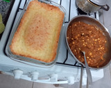 Foto del paso 5 de la receta: Tarta de agridulce calabaza, choclo y pollo con masa tipo chipá (sin TACC)