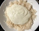A picture of step 2 of Curd Idiyappam.
