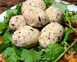 A picture of step 6 of Kawaii Bird Nest Salad.