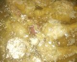 A picture of step 4 of Coated Fried chicken.