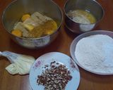 Foto del paso 1 de la receta: Cake navideño con frutos secos 🎄😋
